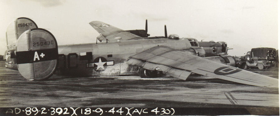  Old Standby, accident 18 Sep 44
